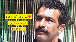 ❤️۱۷خرداد ۹۷ مصاحبه با آقای علی ترکان (علی برقی) از شهر ری iranian high flyers pigeon