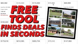 FREE Tool Finds Cheap Houses In Any Zip Code in Seconds!