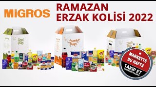 Migros Ramazan kolisinde neler var? Migros Ramazan paketi 2022 fiyatları