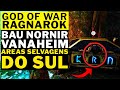 GOD OF WAR RAGNAROK - BAU NORNIR - VANAHEIM - AREAS SELVAGENS DO SUL!!