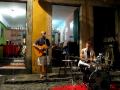 Music outside a bar in Salvador, Brazil