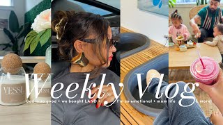 WEEKLY VLOG| we bought LAND + God is amazing + cold plunging + VESSL mini’s + everyday glowy makeup!