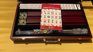 American Mahjong Set and Mat from Yellow Mountain Imports