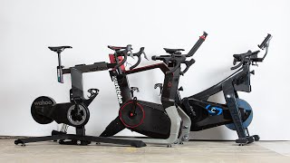 The best smart bikes for Zwift -  A four-way group test