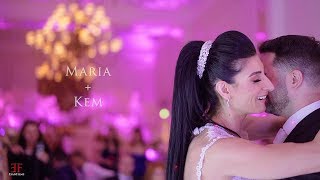 Maria & Kem Wedding Trailer Greek Wedding The Landmark London