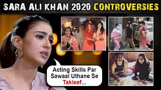 Sara Ali Khan INSULTED For Varanasi Temple Visit, Bikini Pic, Coolie No:1 | 2020 Controversies