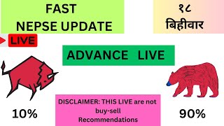 NEPSE   LIVE  - AI   CHART   OBSERVE  TECHNICAL  ANALYSIS #nepselivetoday