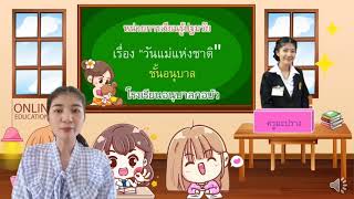 หน่วย วันแม่แห่งชาติ เรื่อง ความสำคัญของวันแม่ (วันที่ 2)