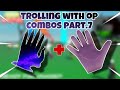 Trolling With OP Combos in Slap Battles (Part.7) | Roblox Slap Battles