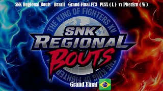 SNK Regional Bouts   Brazil   Grand Final FT3  PLSX ( L )  vs PiterErn ( W )