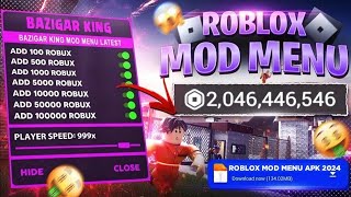 ✅️MOD MENU!✅️ Roblox Mod Apk v 2. 650. 816   Unlimited Robux \u0026 Speed Fly Jump Hack 2024 !