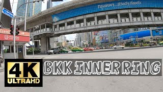 ⁴ᴷ🇹🇭【DRIVE】BANGKOK Ratchadaphisek Road | InnerRing Asoke-Taphra