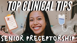 How to Prep for Senior Nursing Preceptorship & Immersion | ICU Clinical Tips || TriciaYsabelle