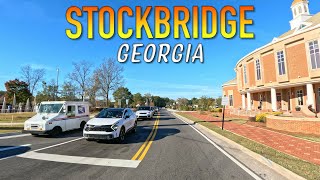 Stockbridge Georgia Driving Through