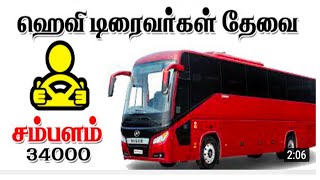 தமிழ்நாடு ஓட்டுனர் வேலை வாய்ப்பு 2022 ll Tamilnadu driver job vacancy 2022