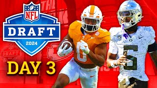 Chiefs Day 3 2024 NFL Draft LIVE
