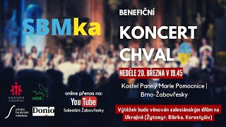 Benefiční koncert chval pro Ukrajinu - SBM