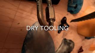 Home dry tooling! #drytooling