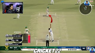 Perfect Inswinging Yorker By Bumrah - Cricket 22 #Shorts - RahulRKGamer