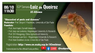 A5 Webinar (em inglês): Biocontrol of pests and diseases