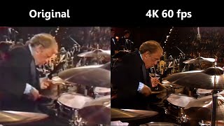 BUDDY RICH IMPOSSIBLE DRUM SOLO ENHANCED (4K 60FPS - Prologue/Jet Song)