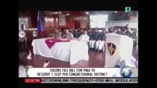 NewsLife: Solons file bill for PMA to reserve 1 slot per congressional district || July 29, 2014