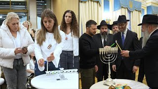 Hanukkah começa com apelos em Israel e na Ucrânia | AFP