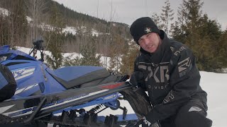 2022 Yamaha Mountain Max 154 SL walk through with Brock Hoyer