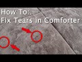 How to Fix Tears in Comforter Blankets - YT w/o Dislikes