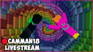 Playing the DROPPER Map and Bedwars w/ AyoDen camman18 Full Twitch VOD