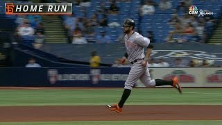 6/19/16: Giants score four in the 8th to sweep Rays
