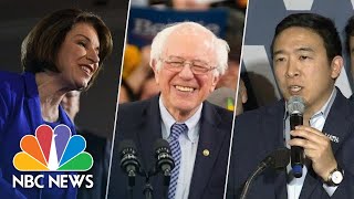 Watch 2020 Democratic Candidates React To New Hampshire Primary Results | NBC News