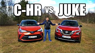Toyota C-HR versus Nissan Juke (ENG) - Quirky Crossover Comparison