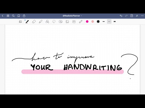 How to Improve Handwriting on iPad Goodnotes! ️