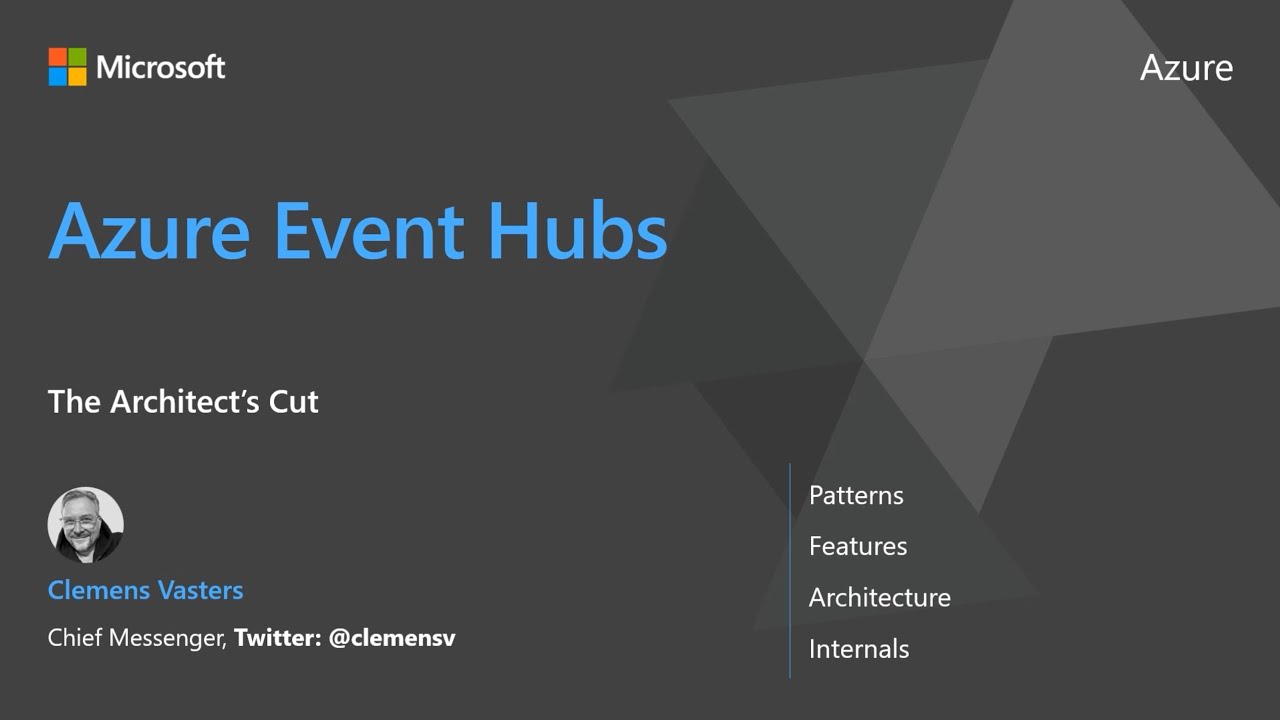 Azure Event Hubs Deep Dive (Azure & AI Conference 2022) - YouTube