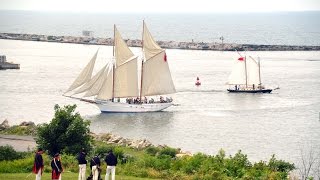 Recreation of 1814 Battle of Oswego - Fort Ontario