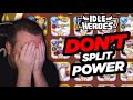 Idle Heroes - DON'T Split Power!!! OMGStepBro Account Tune-Up