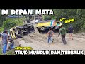 Accident Clearly Recorded!! Seconds of Truck and Car Overturning on Batu Jomba Extreme Climb