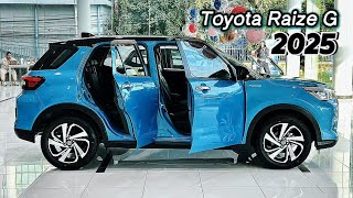 New Toyota RAIZE G (2025) - 1.0L Luxury Small SUV | Blue Color