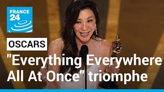Oscars 2023 : "Everything Everywhere All At Once" triomphe lors de la 95e cérémonie • FRANCE 24