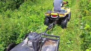 Brush cutting with the swisher rough cut