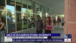 UNLV No.1 in campus ethnic diversity, according to U.S. News & World Report