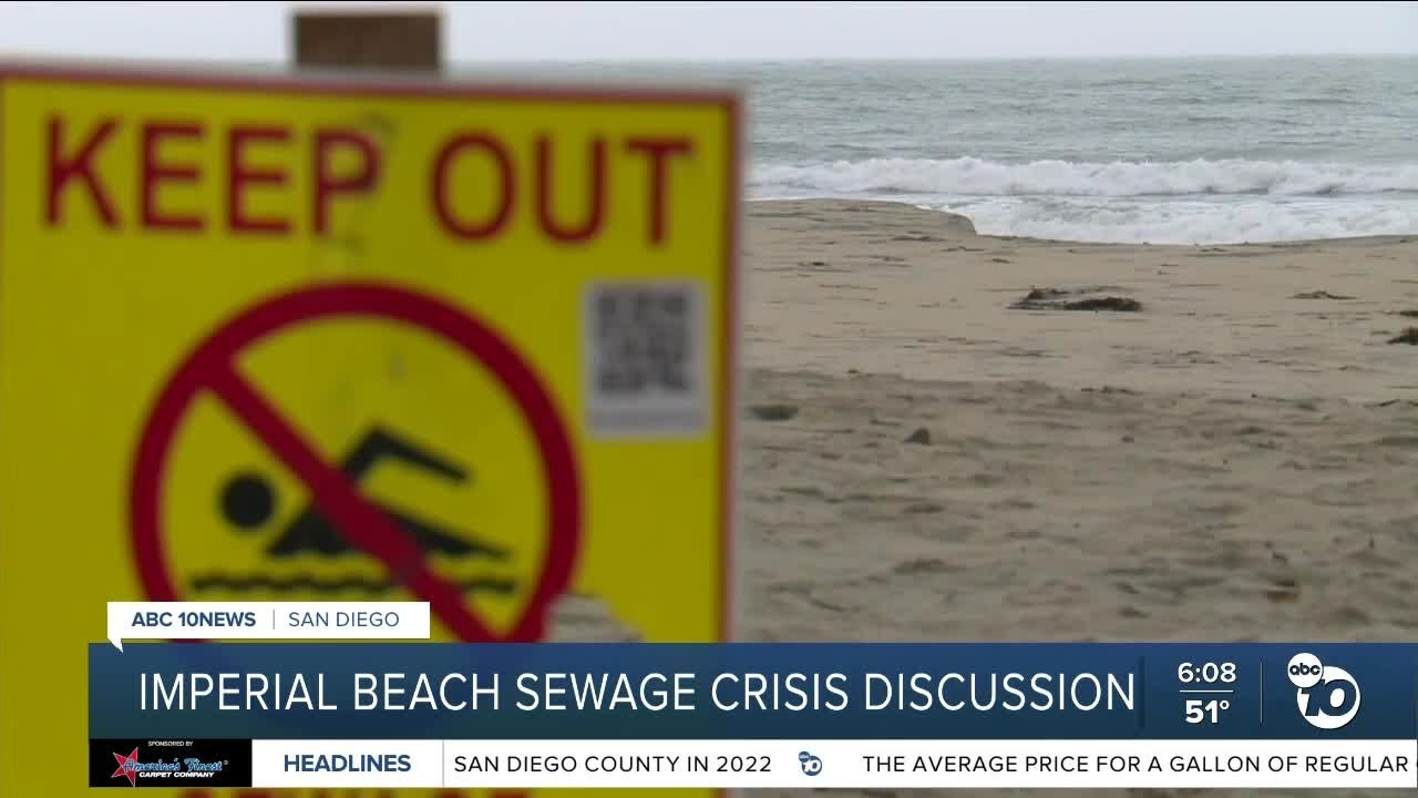 Multiple Agencies Meeting To Discuss Imperial Beach Sewage Crisis - YouTube