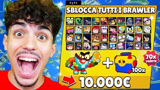 HO SHOPPATO +10.000€ PER SBLOCCARE TUTTI I BRAWLER su BRAWL STARS!💸😱 (RECORD ITALIANO)