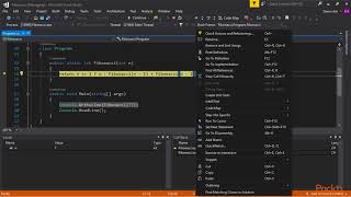 Debugging and Unit Testing in Visual Studio 2017 : Controlling the Program Flow | packtpub.com