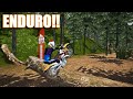 WE ATTEMPTED THE BEST ENDURO COURSE OF ALL TIME ON ENDURO BIKES!! (INSANE!)