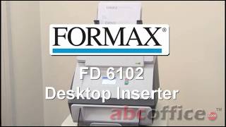 How To Use The Formax FD 6102 Envelope Inserter Machine