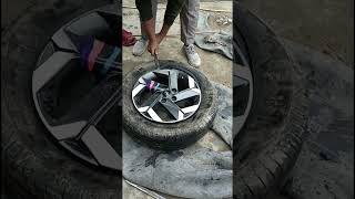 How To Fit Tubeless Tyre Easy Way || Tubeless Tire Fitted With Using Hand || Tire Fitting Tutorial