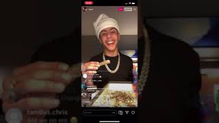 J.I The Prince teaches us how to roll on Instagram live 😂(funny af)