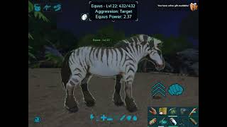 Ark Mobile Equus tame and SUPER-GLITCH Tutorial